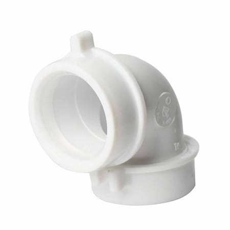 Thrifco Plumbing 1-1/2 Inch PVC Slip Joint 90 Degrees ELBOW 4401260